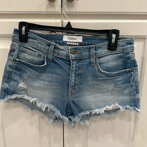 Pistola denim cutoff shorts